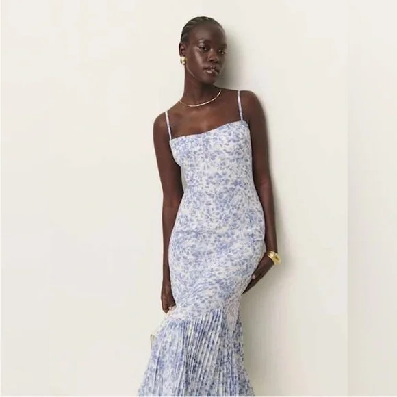 Reformation Aiko Dress in Pompadour Reformation Aiko Dress in Pompadour